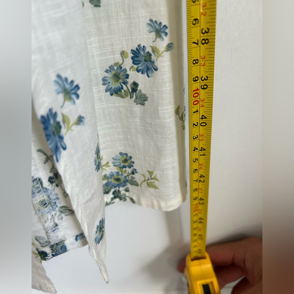 & Other Stories Linen like floral maxi dress - Picture 8 of 8